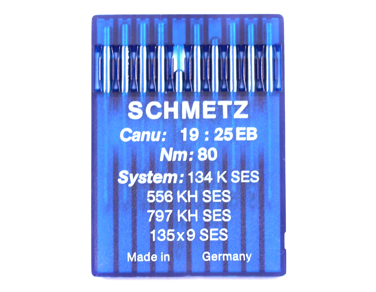134K SES SIZE 80 PACK OF 10 NEEDLES SCHMETZ DISCONTINUED