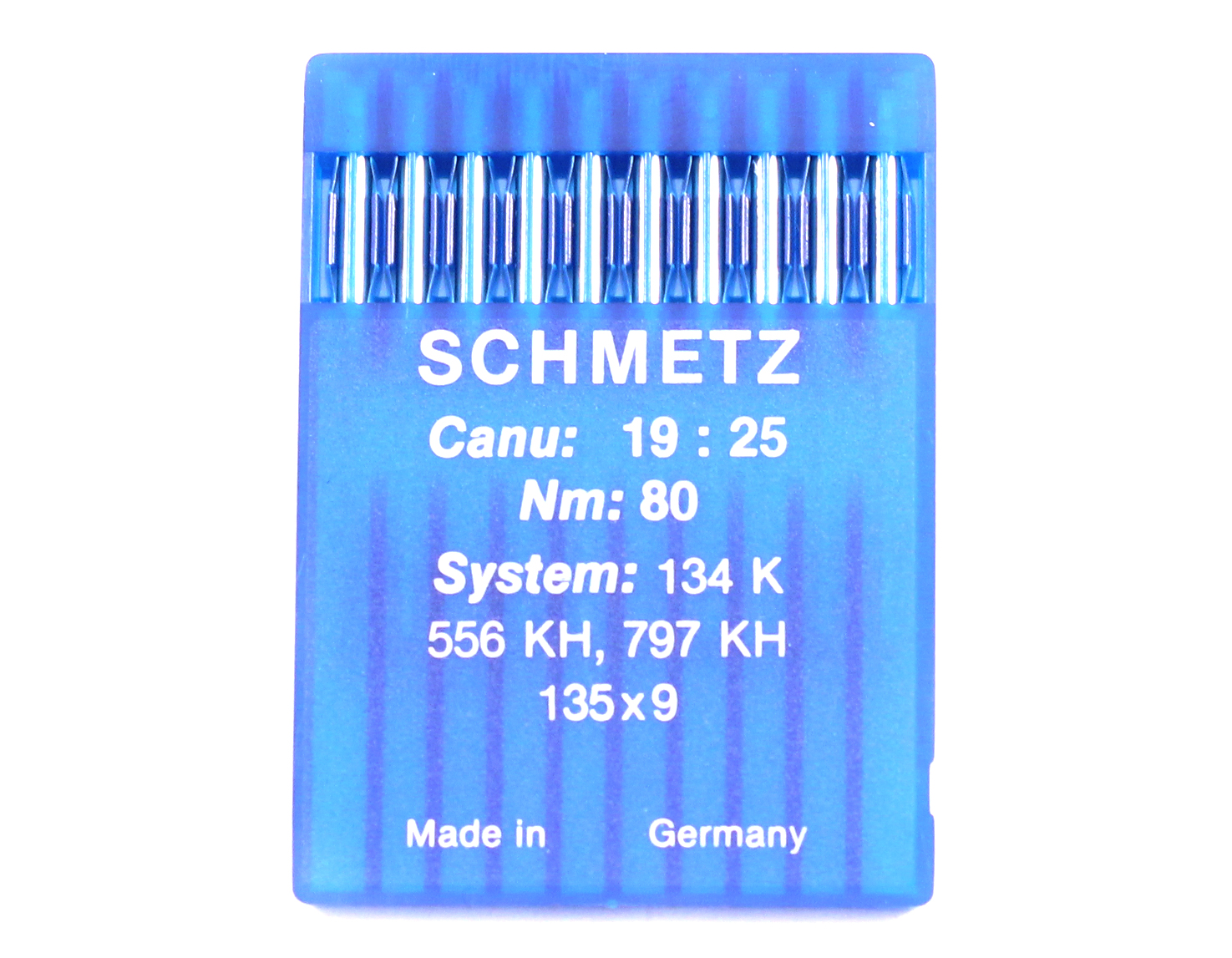 134K SIZE 80 PACK OF 10 NEEDLES SCHMETZ