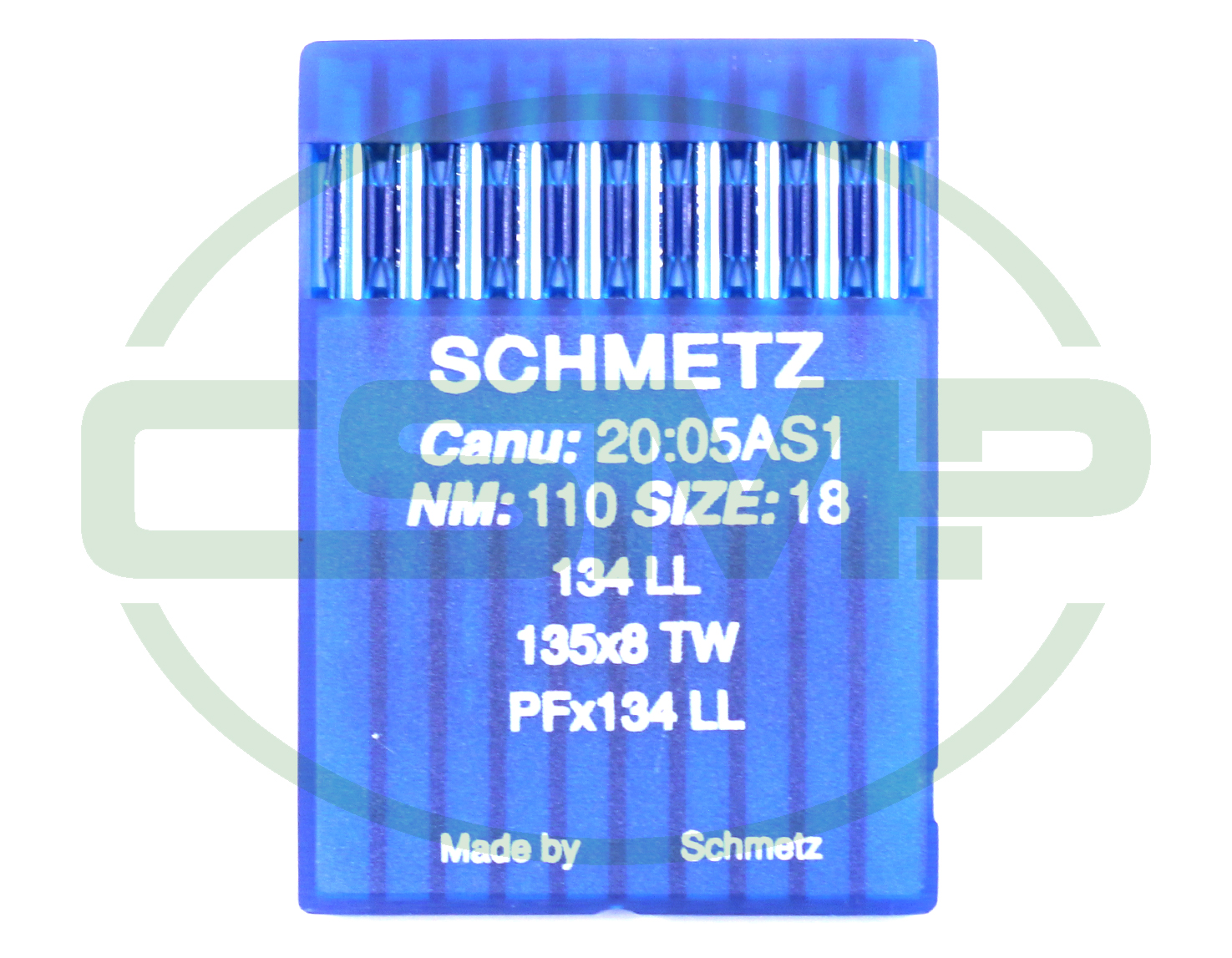 134LL SIZE 110 PACK OF 10 NEEDLES SCHMETZ