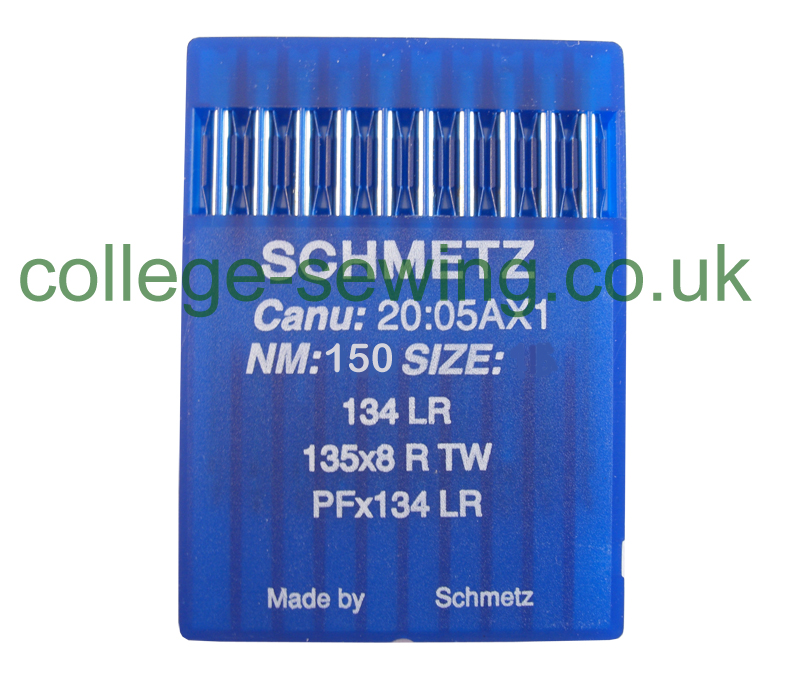 134LR SIZE 150 PACK OF 10 NEEDLES SCHMETZ