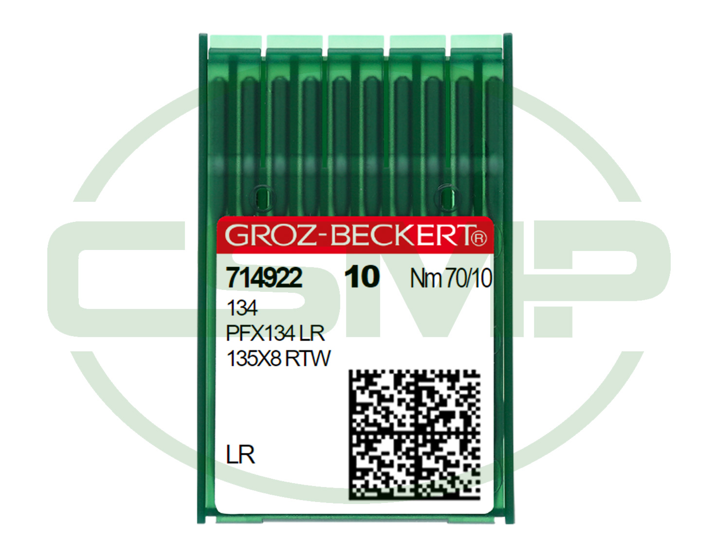 134LR SIZE 70 PACK OF 10 NEEDLES GROZ BECKERT
