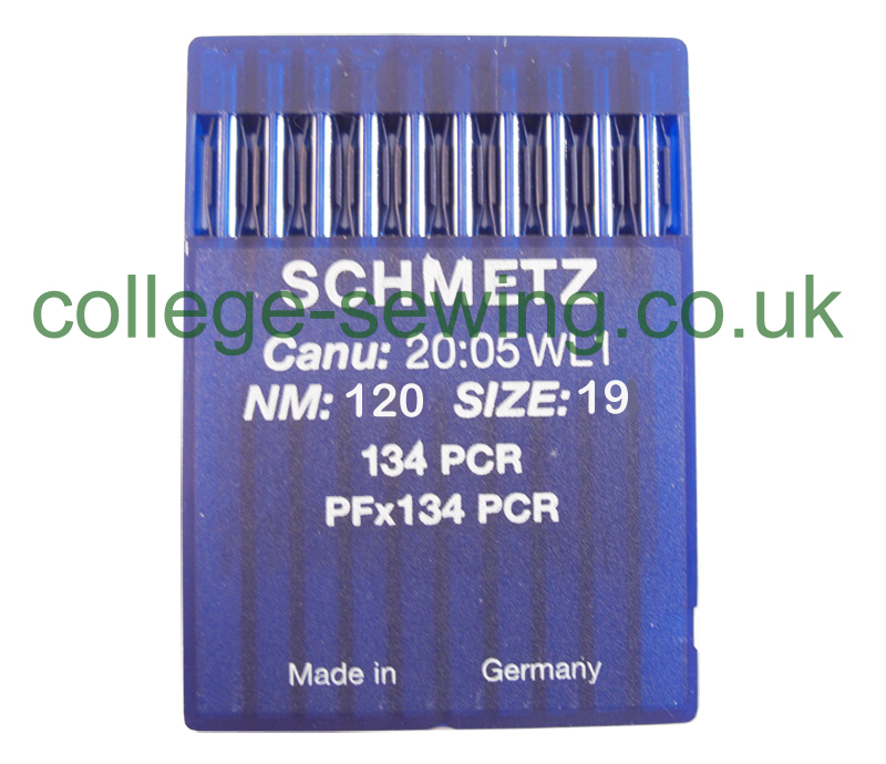 134 PCR SIZE 120 PACK OF 10 NEEDLES SCHMETZ