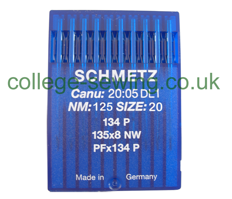 134P SIZE 125 PACK OF 10 NEEDLES SCHMETZ DISCONTINUED