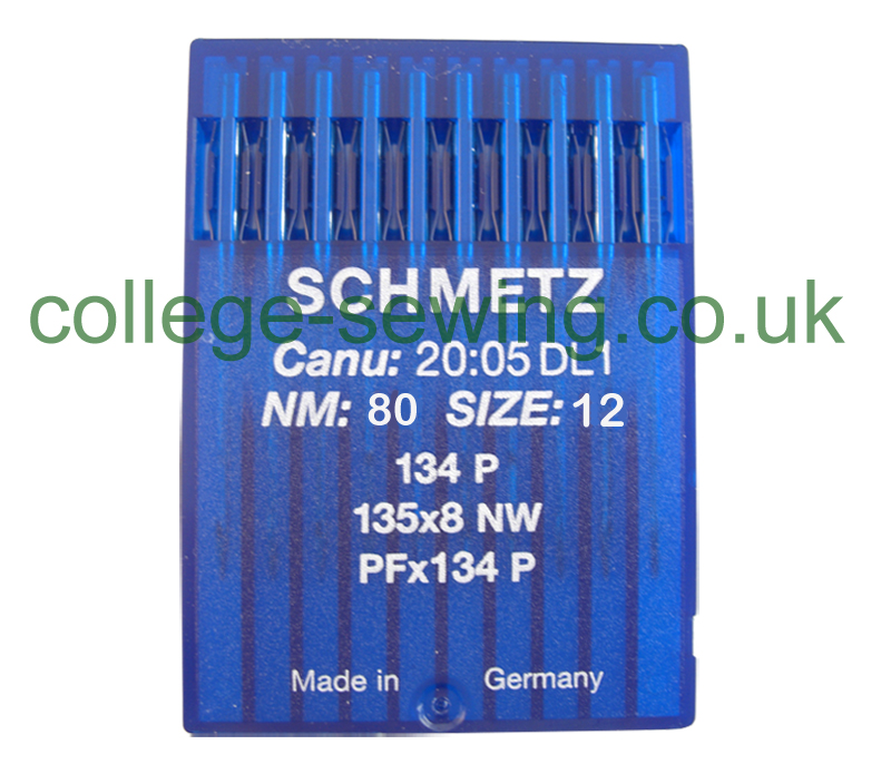134P SIZE 80 PACK OF 10 NEEDLES SCHMETZ