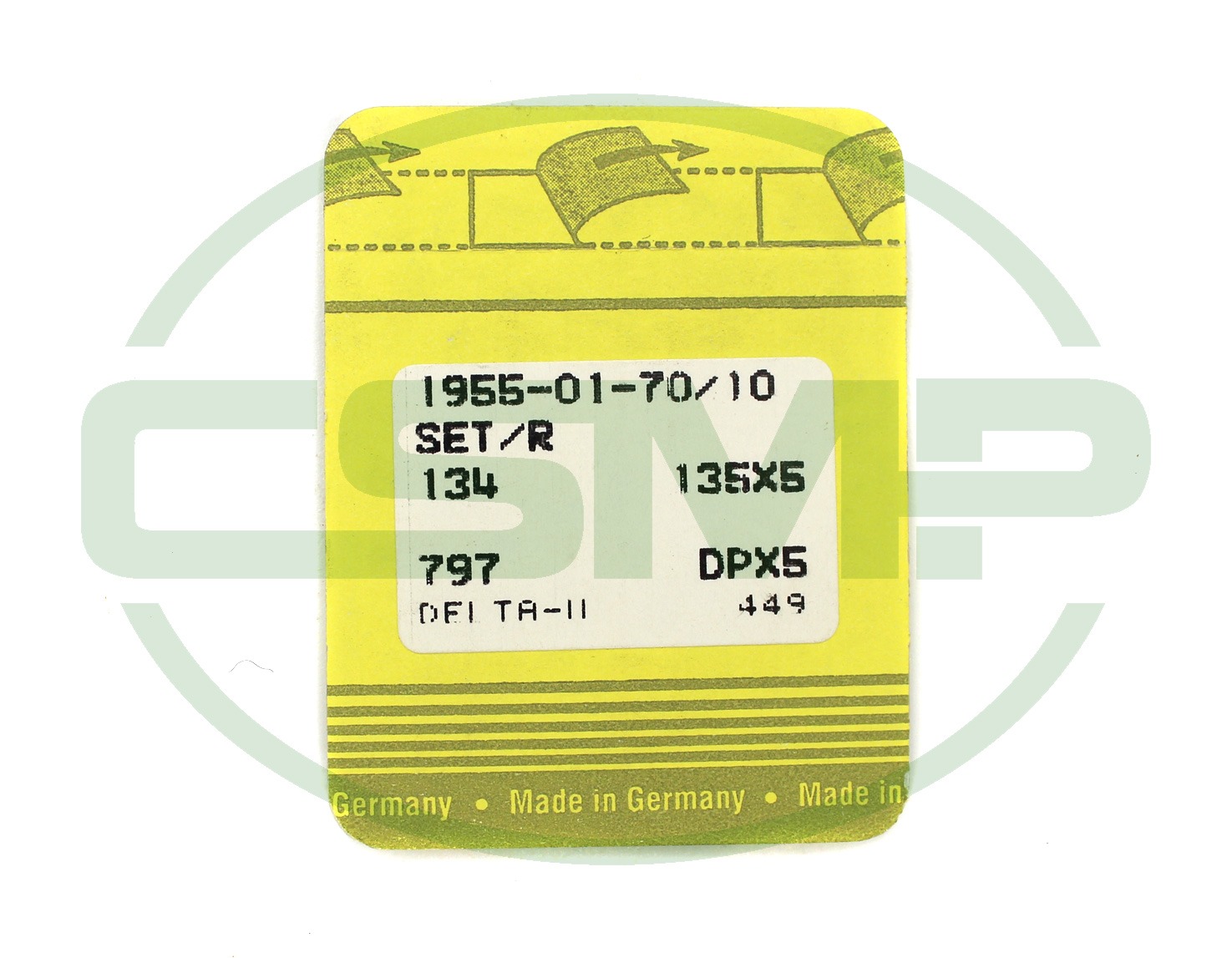 134R SIZE 70 SINGER PACK OF 10 NEEDLES DISCONTINUED