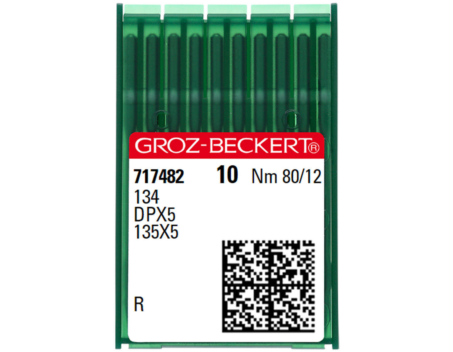 134R SIZE 80 PACK OF 10 NEEDLES GROZ BECKERT