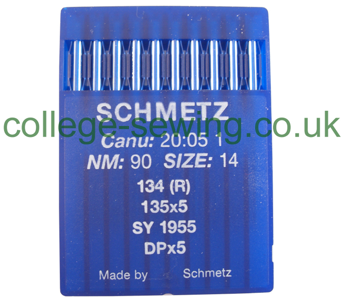 134R SIZE 90 PACK OF 10 NEEDLES SCHMETZ
