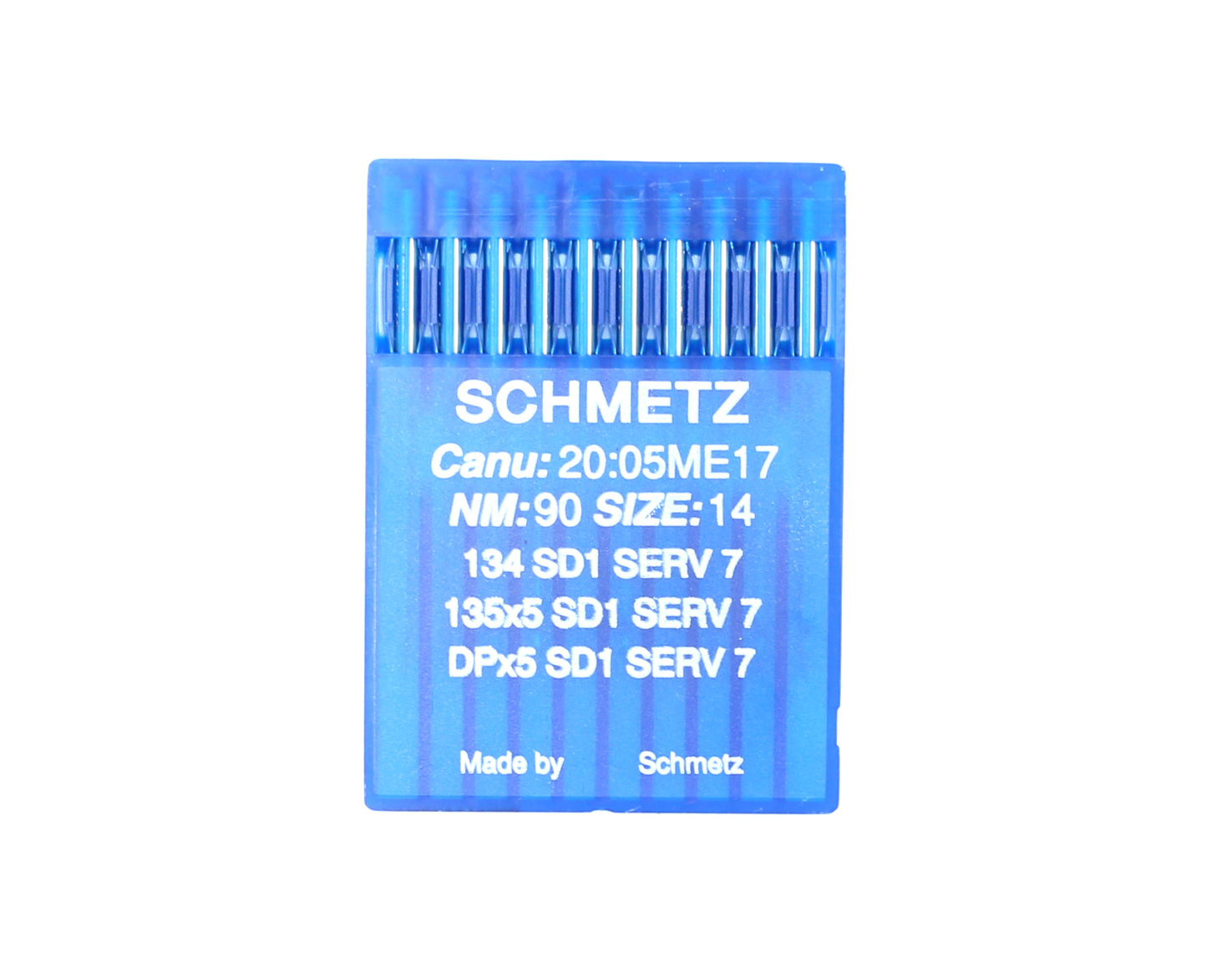 134 SD1 SERV7 SIZE 90 PACK OF 10 NEEDLES SCHMETZ