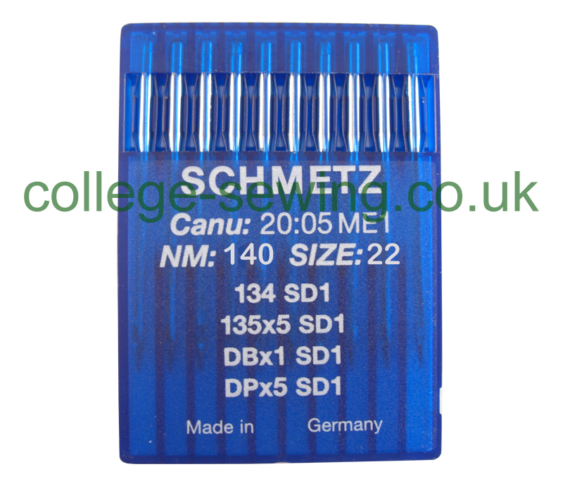 134 SD1 SIZE 140 PACK OF 10 NEEDLES SCHMETZ