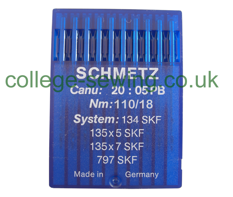 134 SKF SIZE 110 PACK OF 10 NEEDLES SCHMETZ