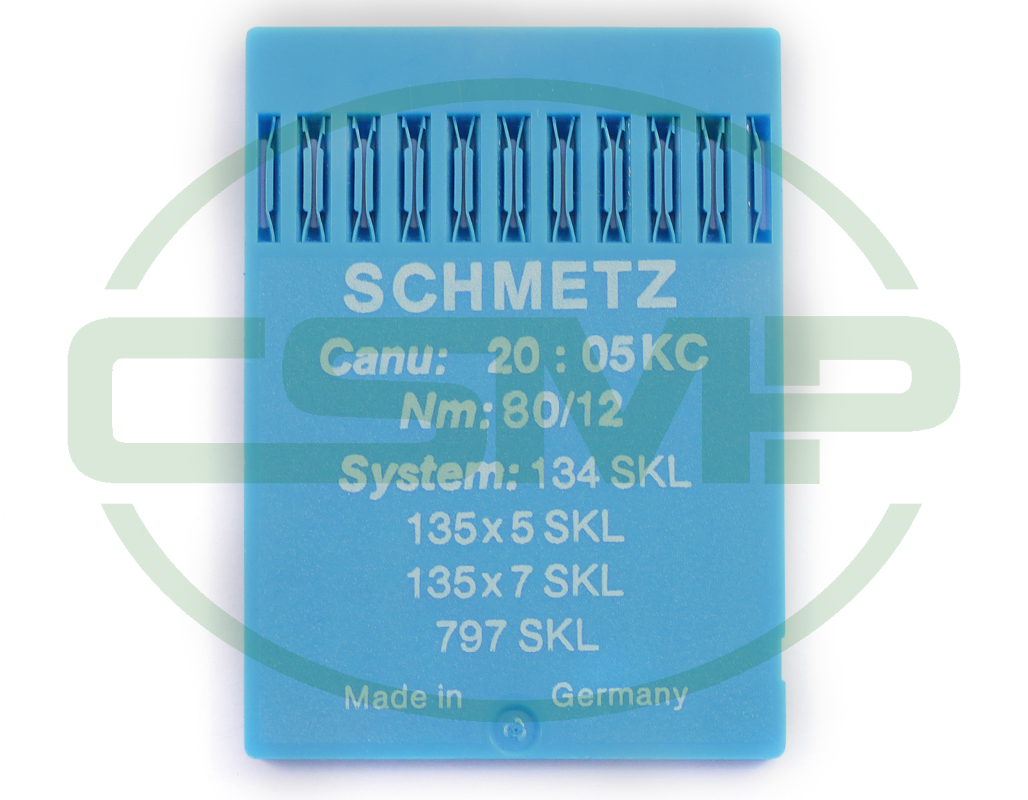 134 SKL SIZE 80 PACK OF 10 NEEDLES SCHMETZ