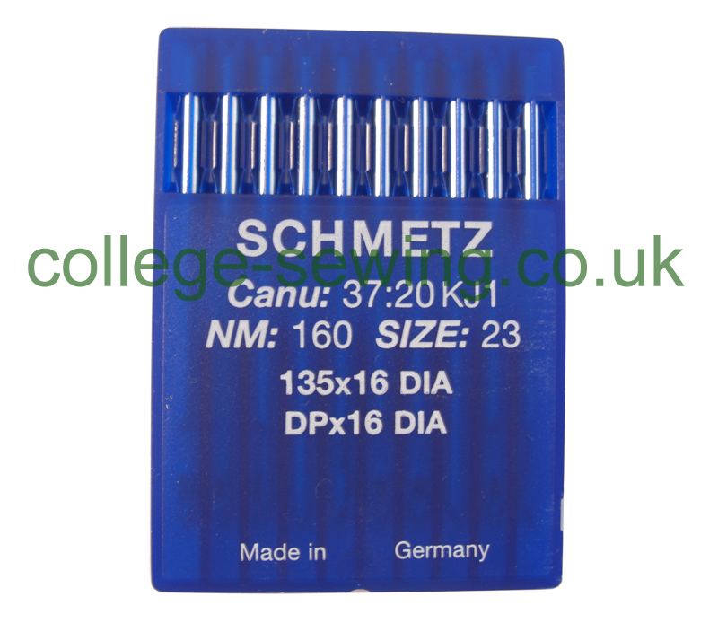 135X16DIA SIZE 160 PACK OF 10 NEEDLES SCHMETZ
