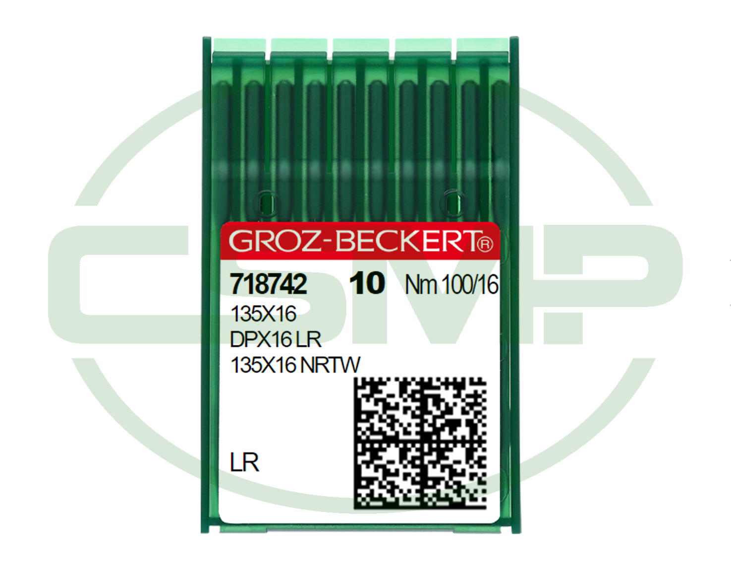 135X16NRTW SIZE 100 PACK OF 10 NEEDLES GROZ BECKERT