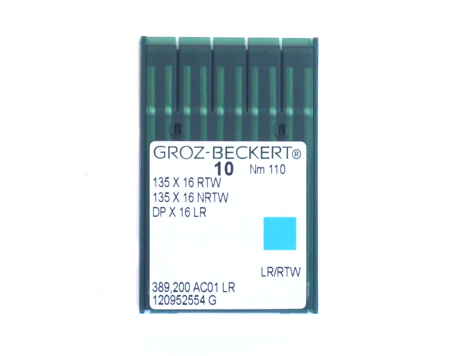 135X16NRTW SIZE 110 PACK OF 10 NEEDLES GROZ BECKERT