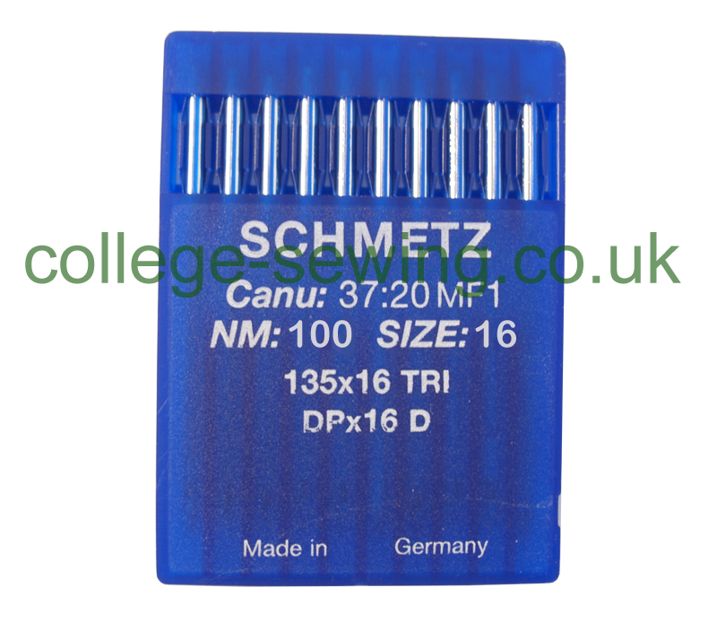 135X16TRI SIZE 100 PACK OF 10 NEEDLES SCHMETZ