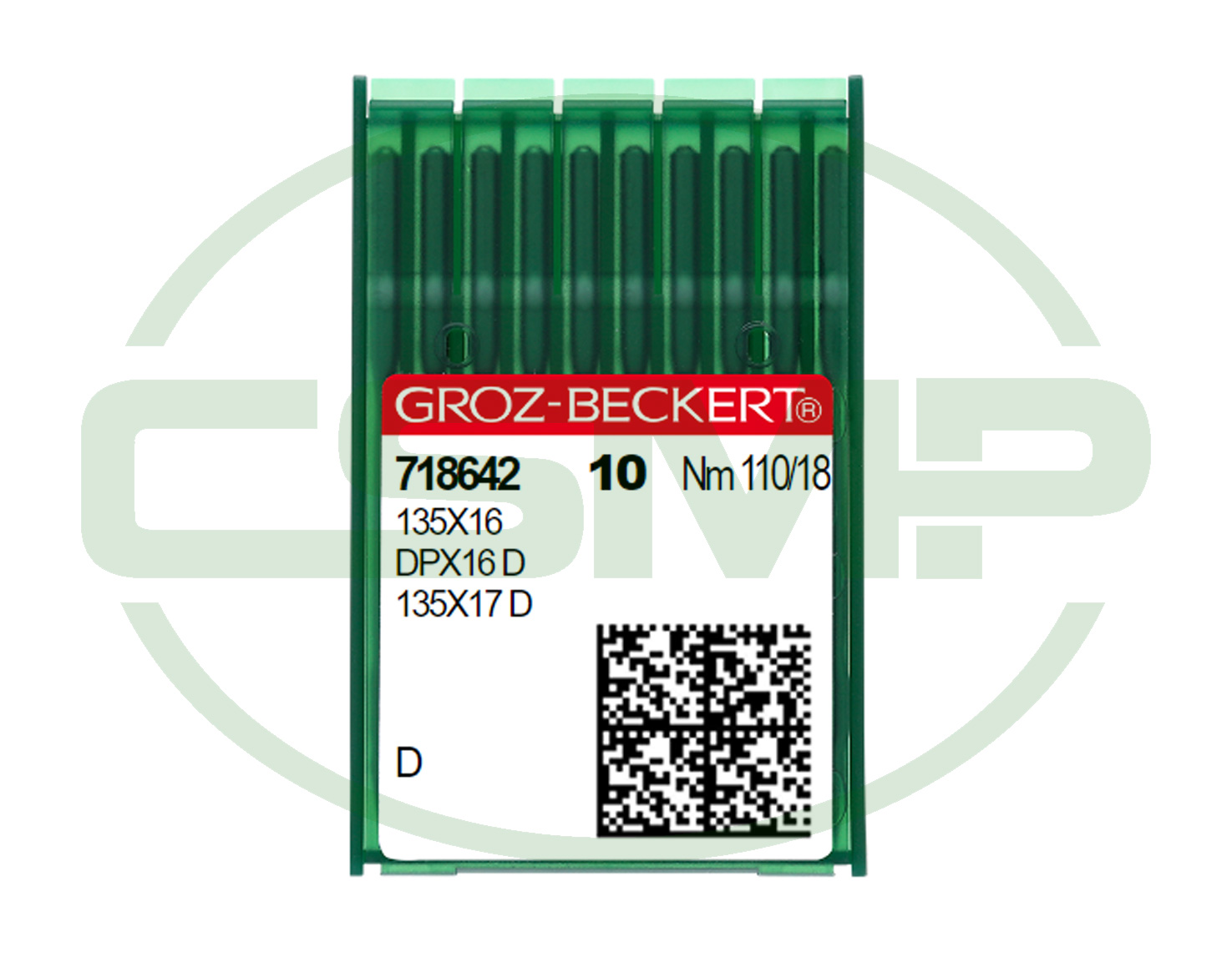 135X16TRI SIZE 110 PACK OF 10 NEEDLES GROZ BECKERT