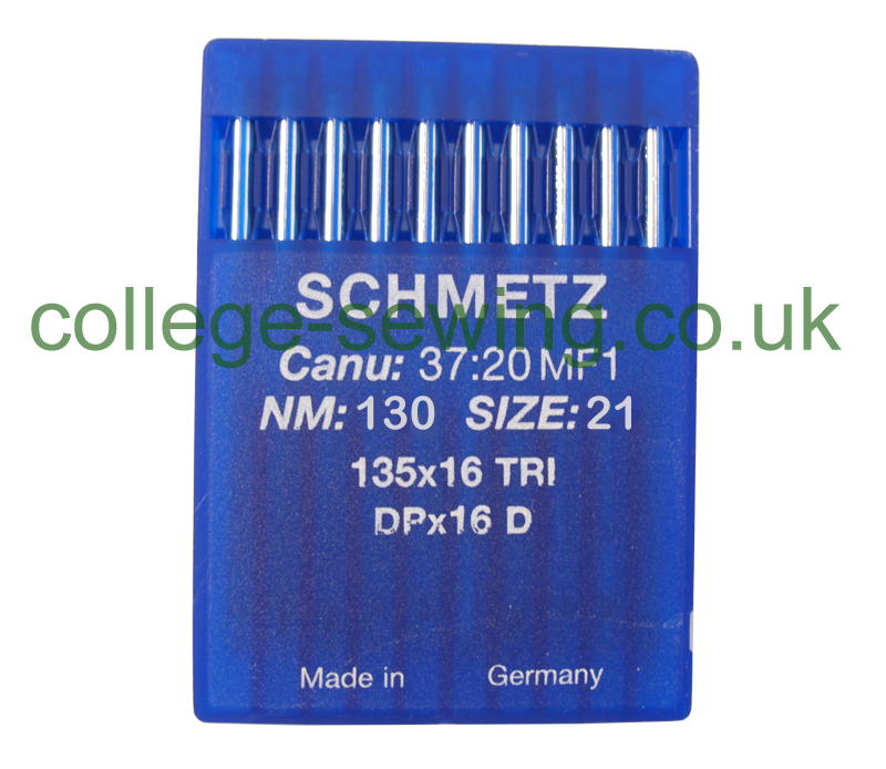 135X16TRI SIZE 130 PACK OF 10 NEEDLES SCHMETZ