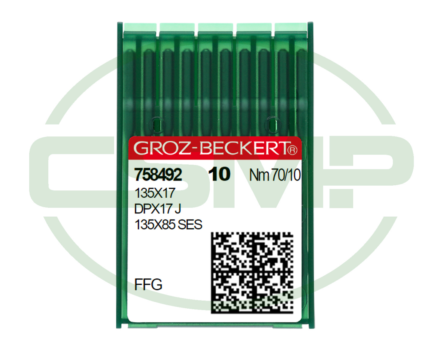 135X17FFG SES SIZE 70 PACK OF 10 NEEDLES GROZ BECKERT