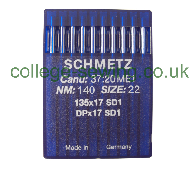 135X17 SD1 SIZE 140 PACK OF 10 NEEDLES SCHMETZ