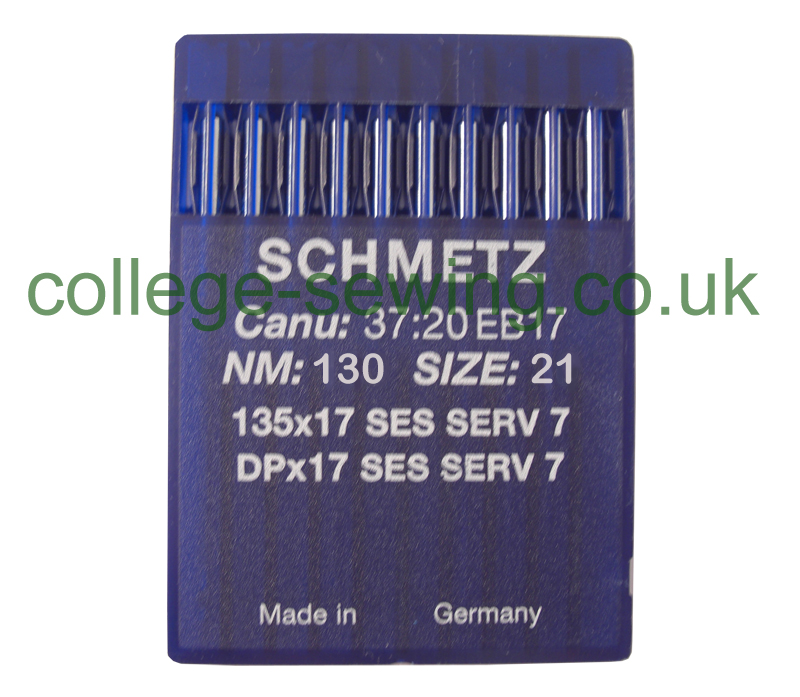 135X17 SES SERV7 SIZE 130 PACK OF 10 NEEDLES SCHMETZ