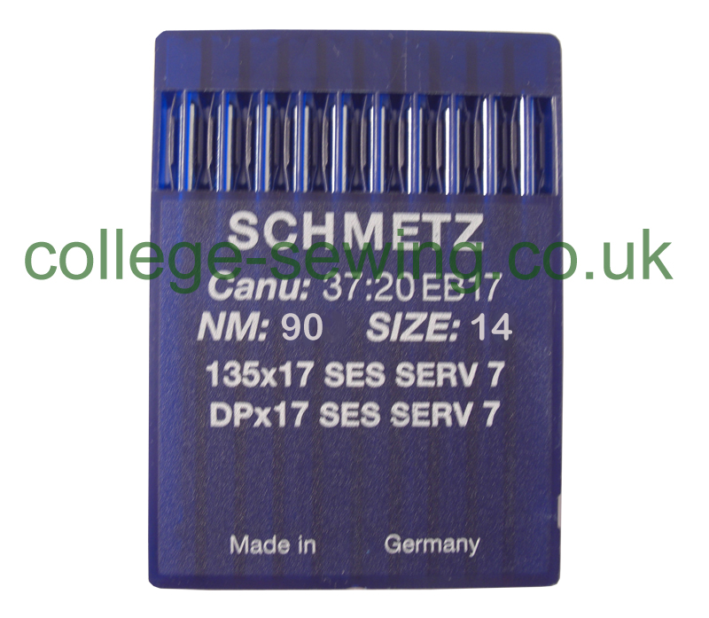 135X17 SES SERV7 SIZE 90 PACK OF 10 NEEDLES SCHMETZ