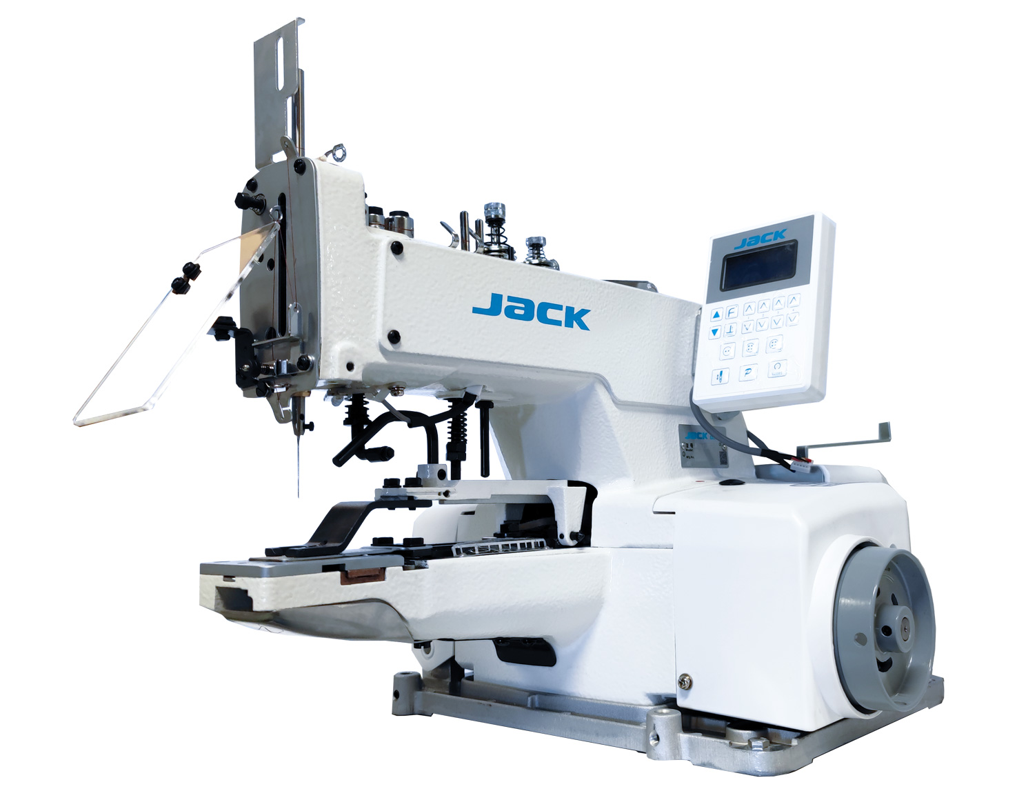 JACK JK-T1377G-Z ELECTRONIC BUTTON SEWING MACHINE