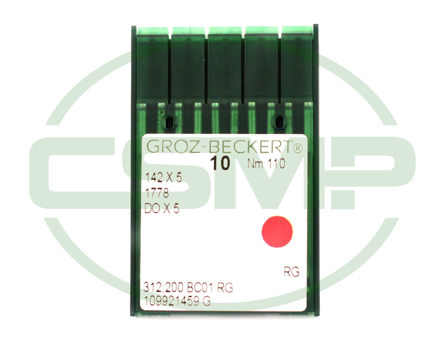 142X5 SIZE 110 PACK OF 10 NEEDLES GROZ BECKERT