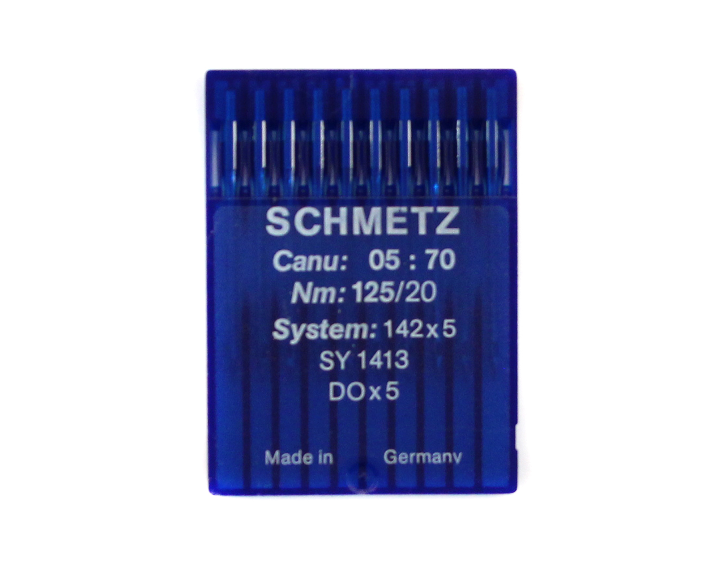 142X5 SIZE 125 PACK OF 10 NEEDLES SCHMETZ DISCONTINUED
