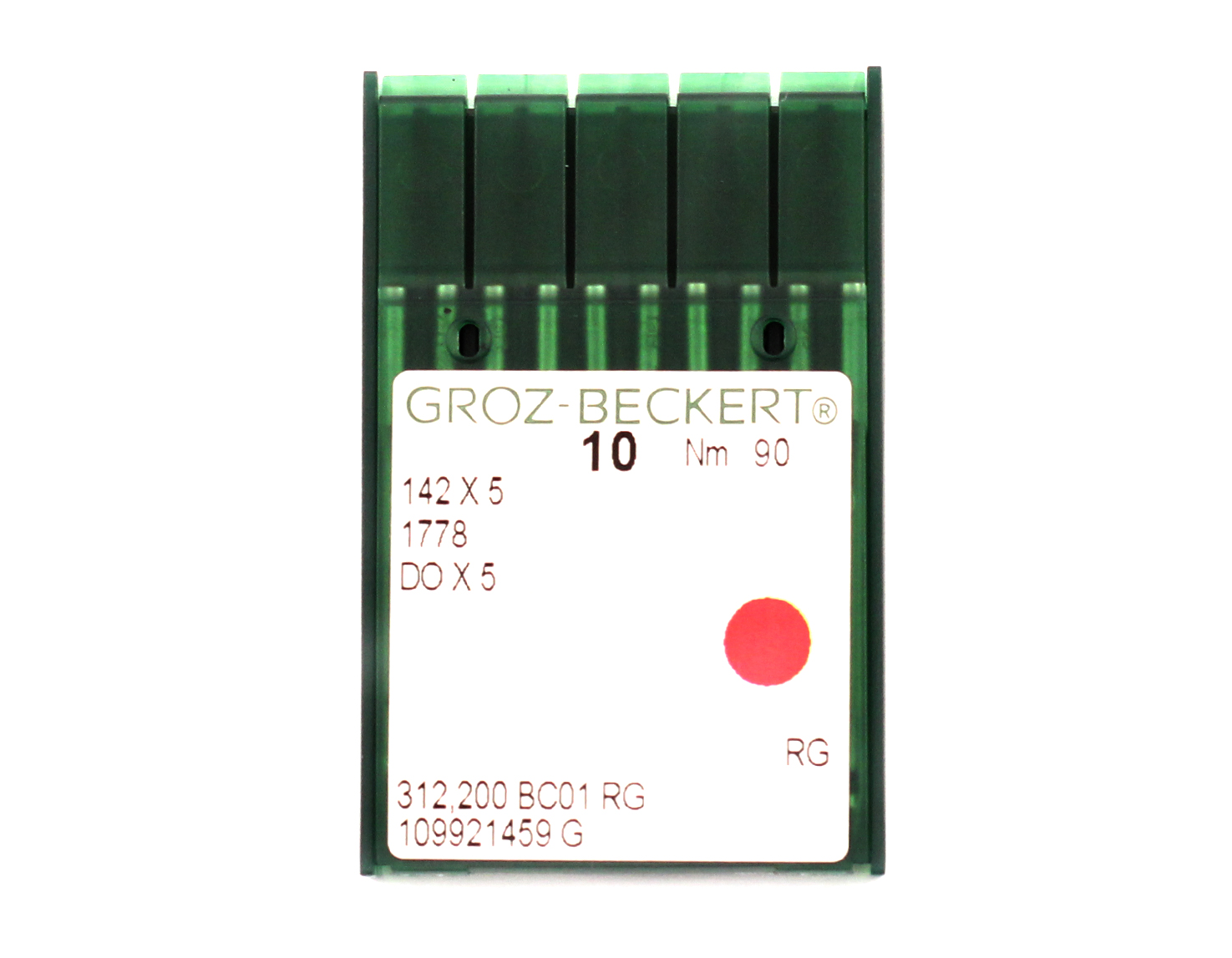 142X5 SIZE 90 PACK OF 10 NEEDLES GROZ BECKERT
