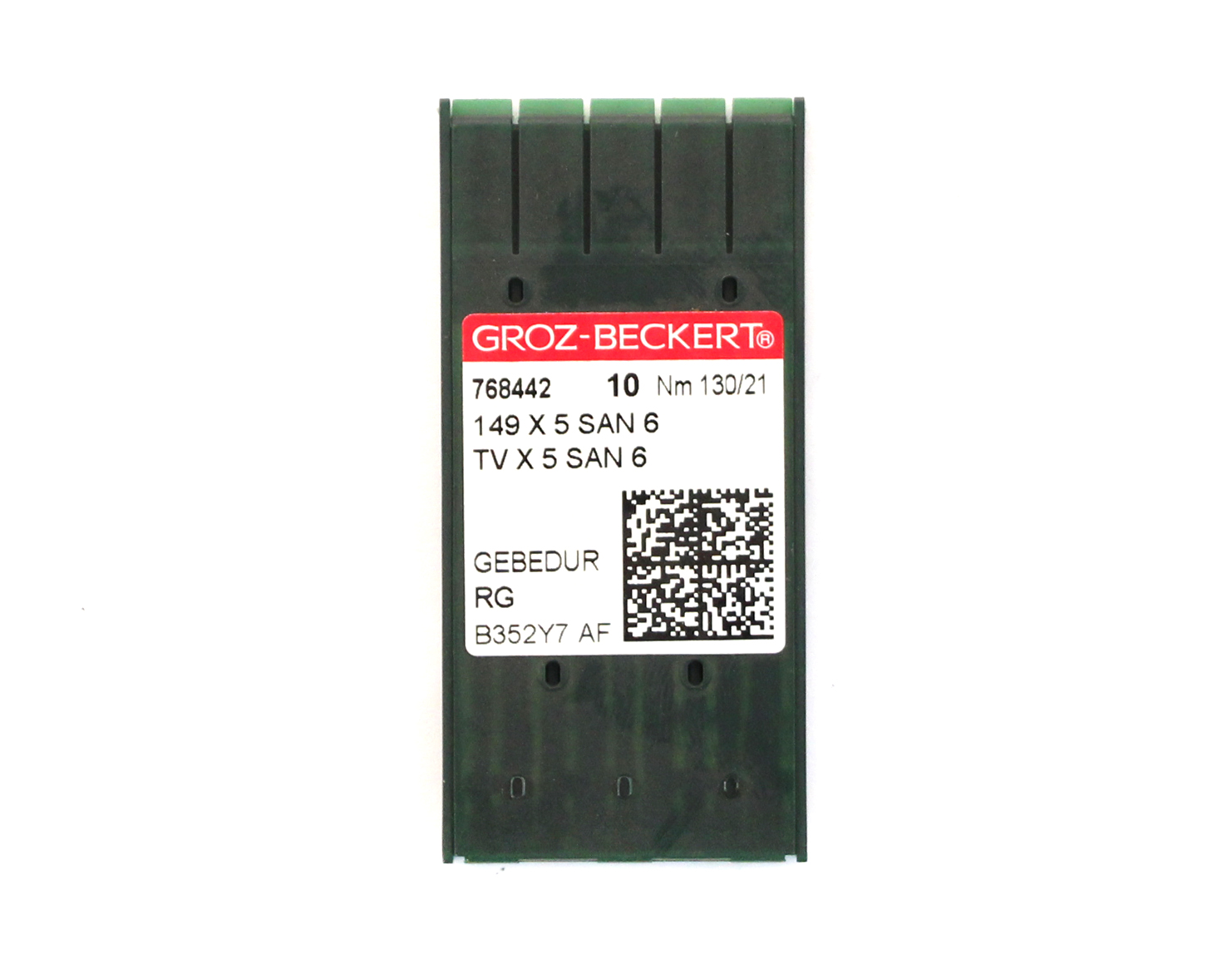 149X5 SAN6 GEBEDUR SIZE 130 PACK OF 10 NEEDLES GB