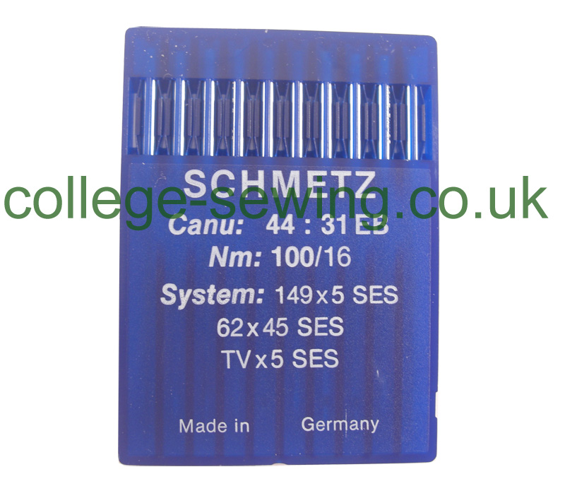 149X5SES SIZE 100 PACK OF 10 NEEDLES SCHMETZ