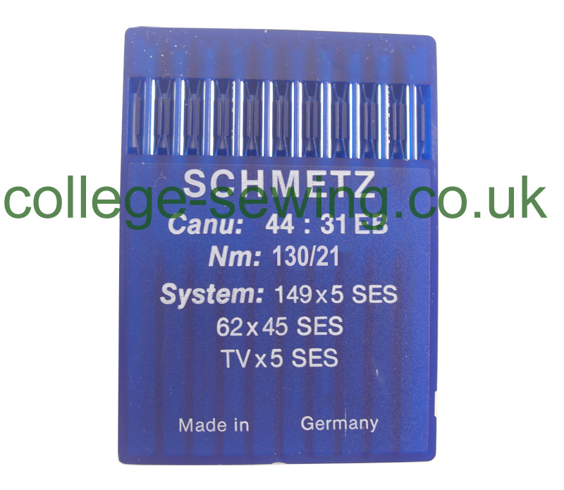 149X5SES SIZE 130 PACK OF 10 NEEDLES SCHMETZ