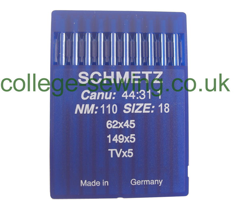 149X5 SIZE 110 PACK OF 10 NEEDLES SCHMETZ
