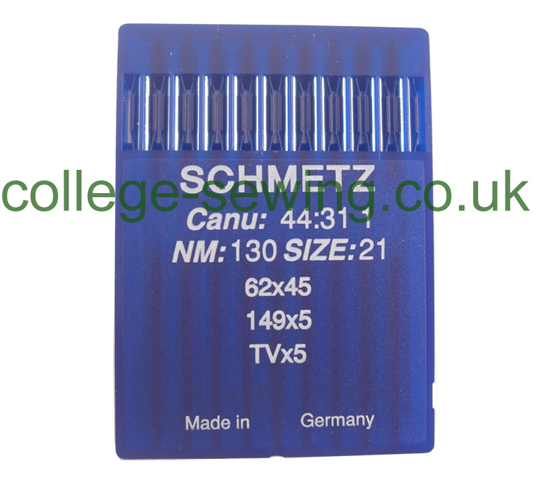 149X5 SIZE 130 PACK OF 10 NEEDLES SCHMETZ