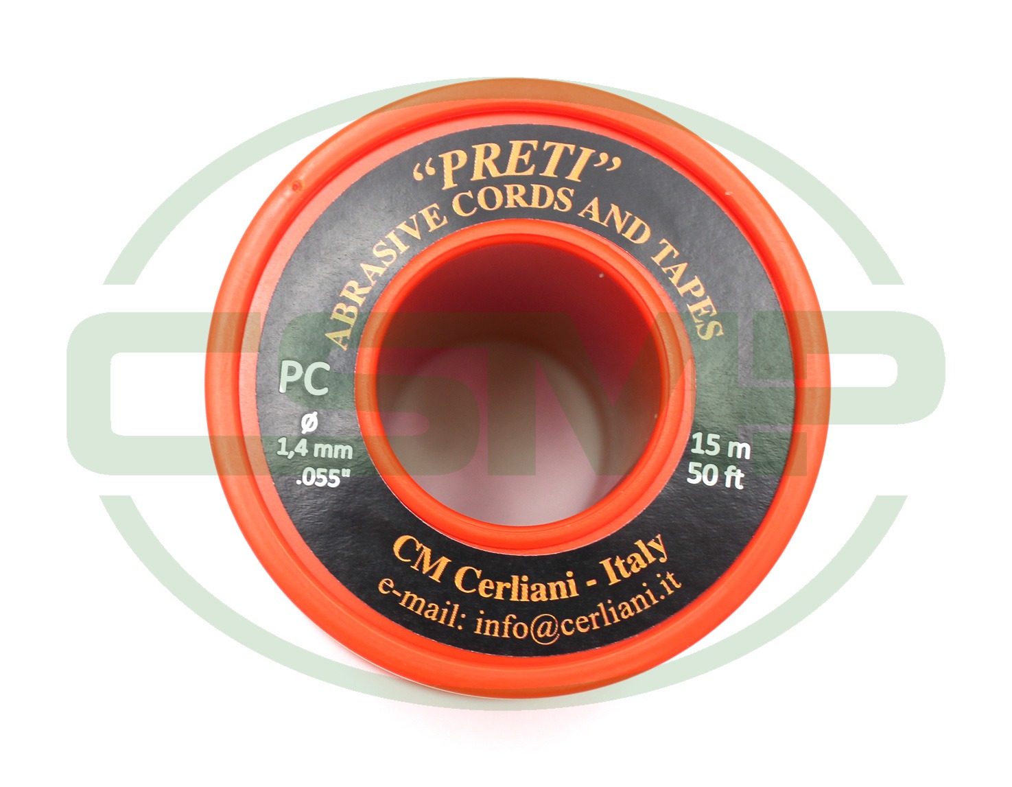 14PC15 1.4MM X 15M 280GRIT PRETI POLISHING CORD