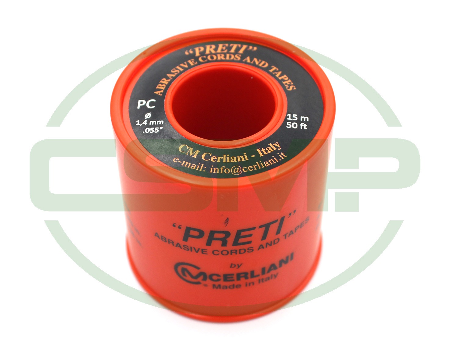 14PC15 1.4MM X 15M 280GRIT PRETI POLISHING CORD