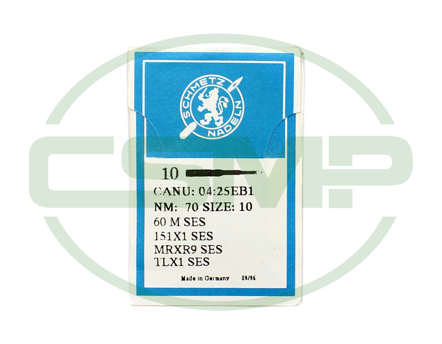 151X7SES SIZE 70 PACK OF 10 NEEDLES SCHMETZ