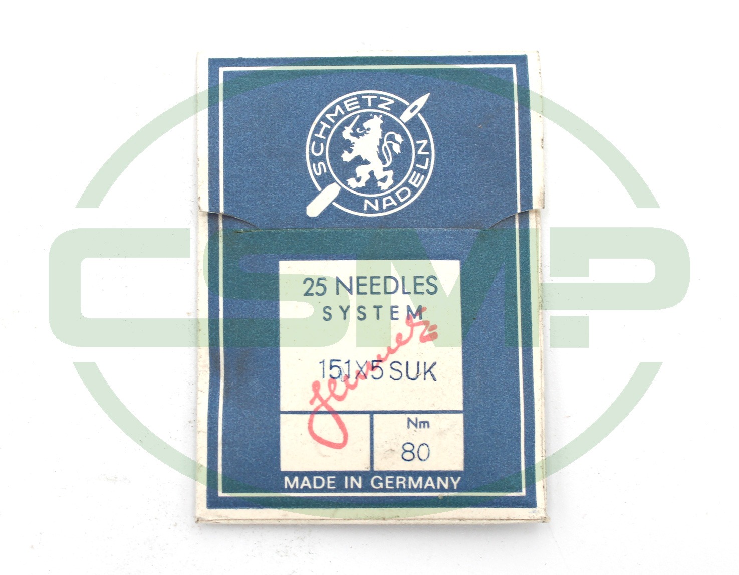 151X7SUK SIZE 80 PACK OF 10 NEEDLES SCHMETZ DISCONTINUED