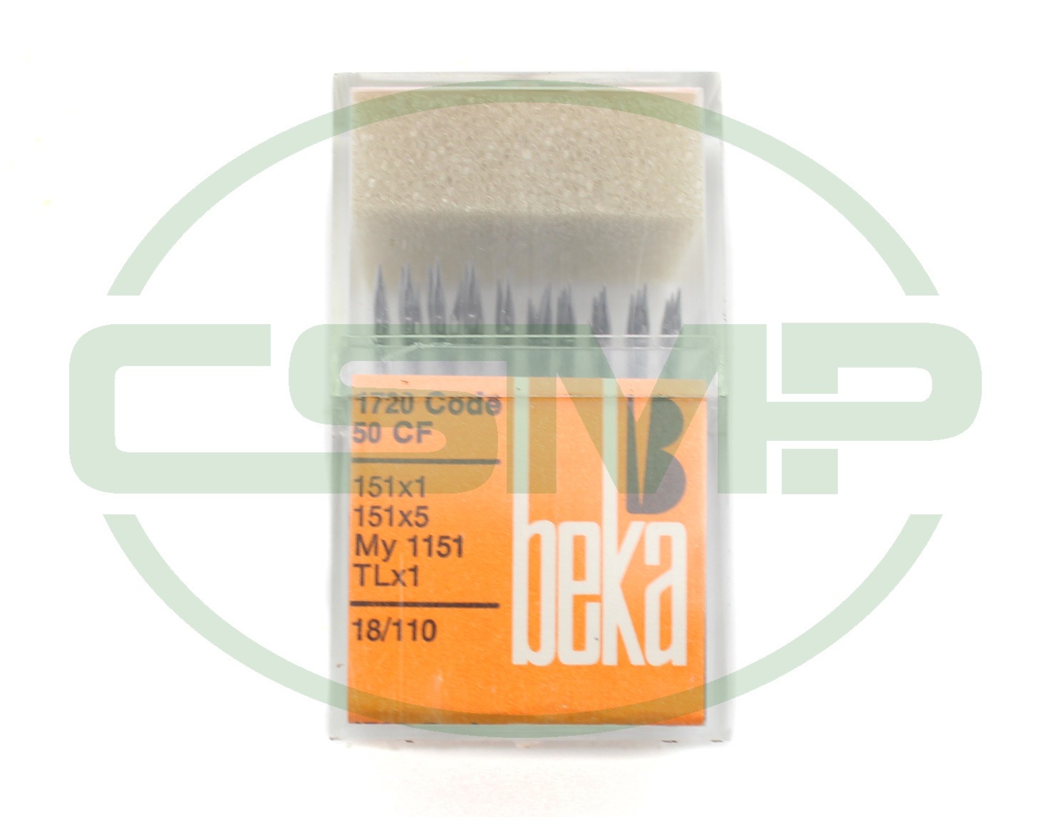 151X7 SIZE 110 = 60M PACK OF 10 NEEDLES BEKA DISCONTINUED