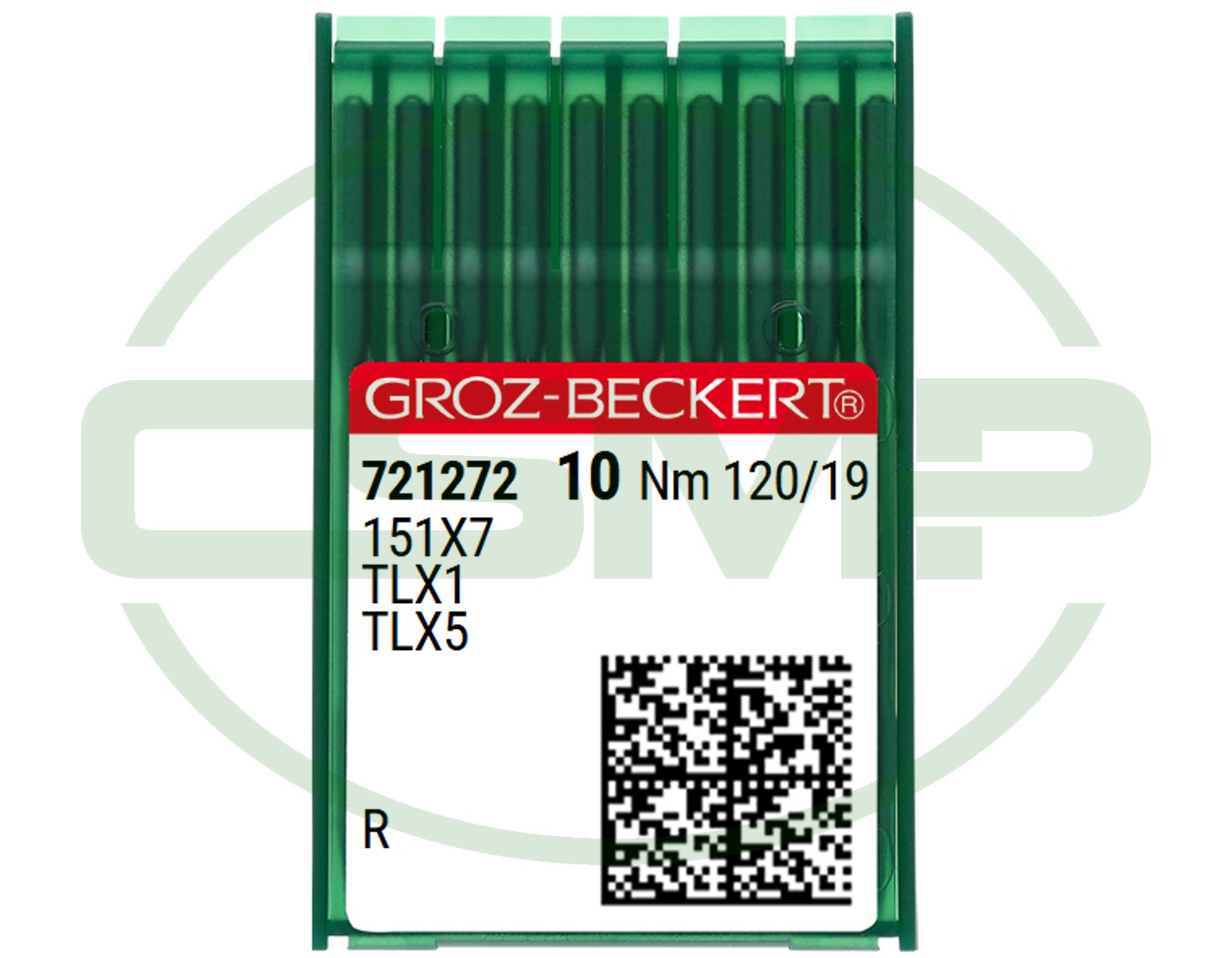 151X7 SIZE 120 = 60M PACK OF 10 NEEDLES GROZ BECKERT