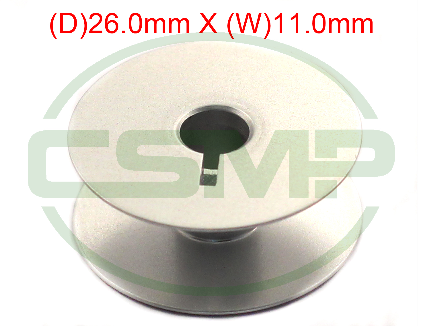 167150270 ALUMINIUM BOBBIN WITH KNURL SEKI