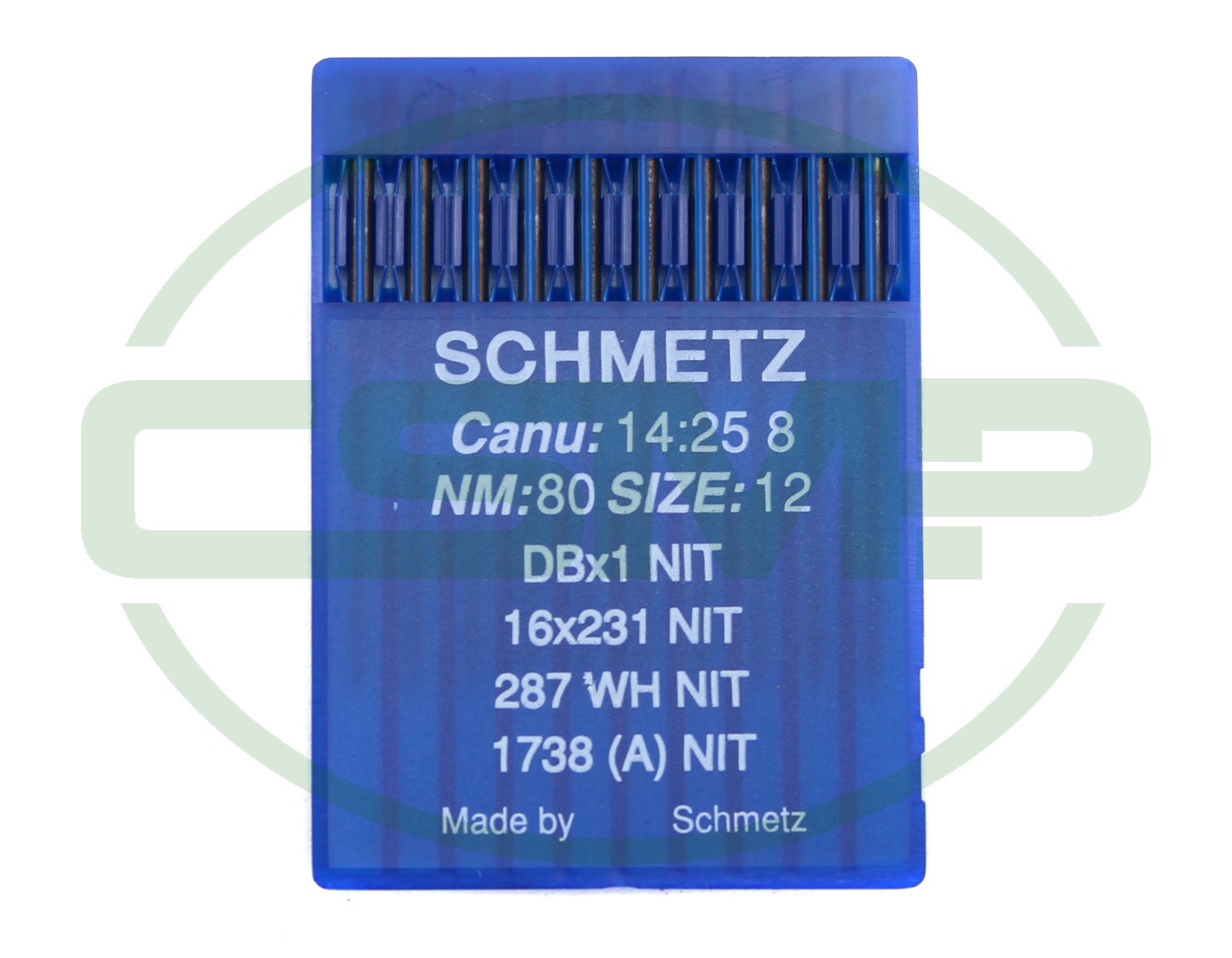 16X231 NIT SIZE 80 NICKEL TEFLON PACK OF 10 SCHMETZ NEEDLES