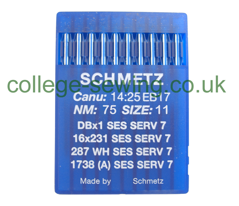 16X231SES SERV7 SIZE 75 PACK OF 10 NEEDLES SCHMETZ