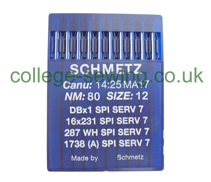16X231 SPI SERV7 SIZE 80 PACK OF 10 NEEDLES SCHMETZ