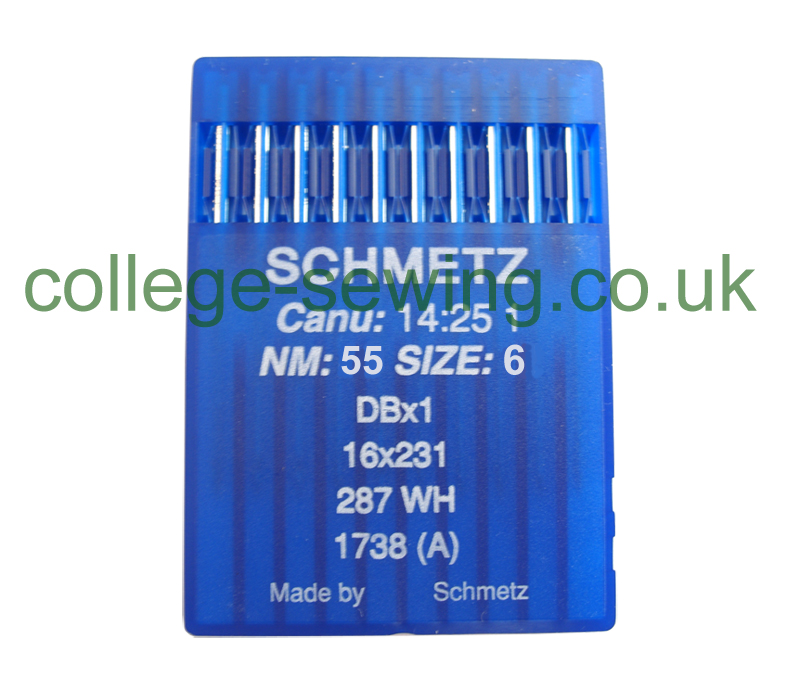16X231 SIZE 55 PACK OF 10 NEEDLES SCHMETZ