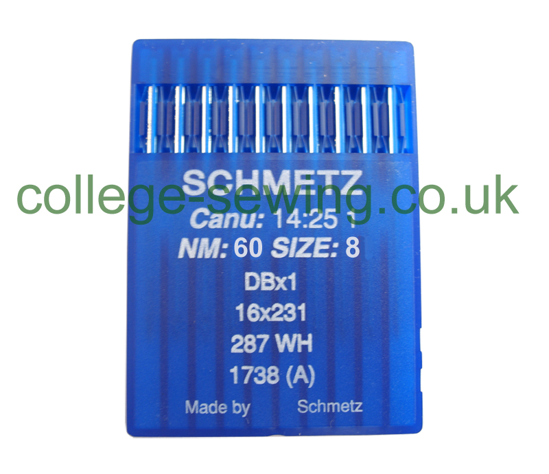 16X231 SIZE 60 PACK OF 10 NEEDLES SCHMETZ