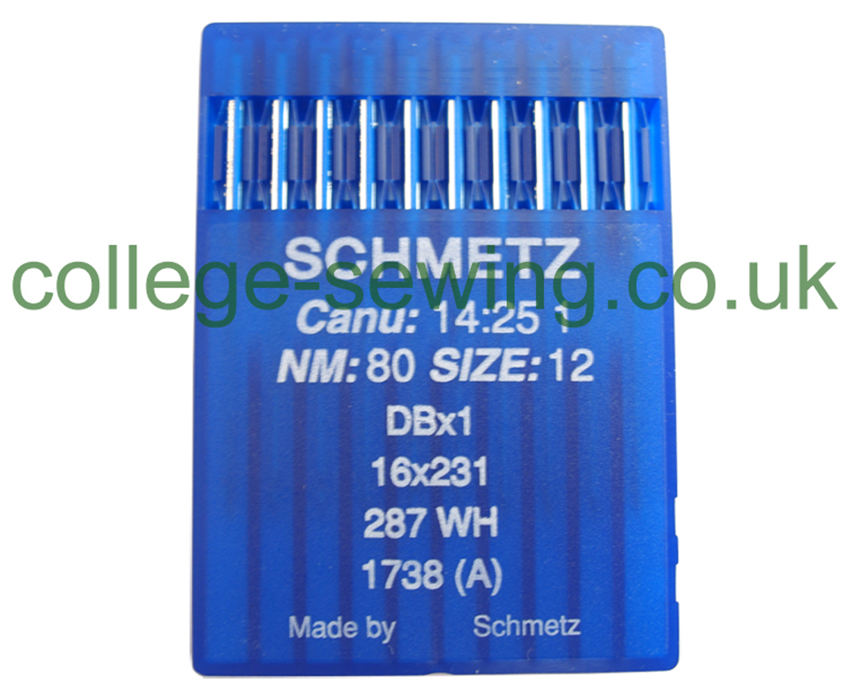 16X231 SIZE 80 PACK OF 10 NEEDLES SCHMETZ