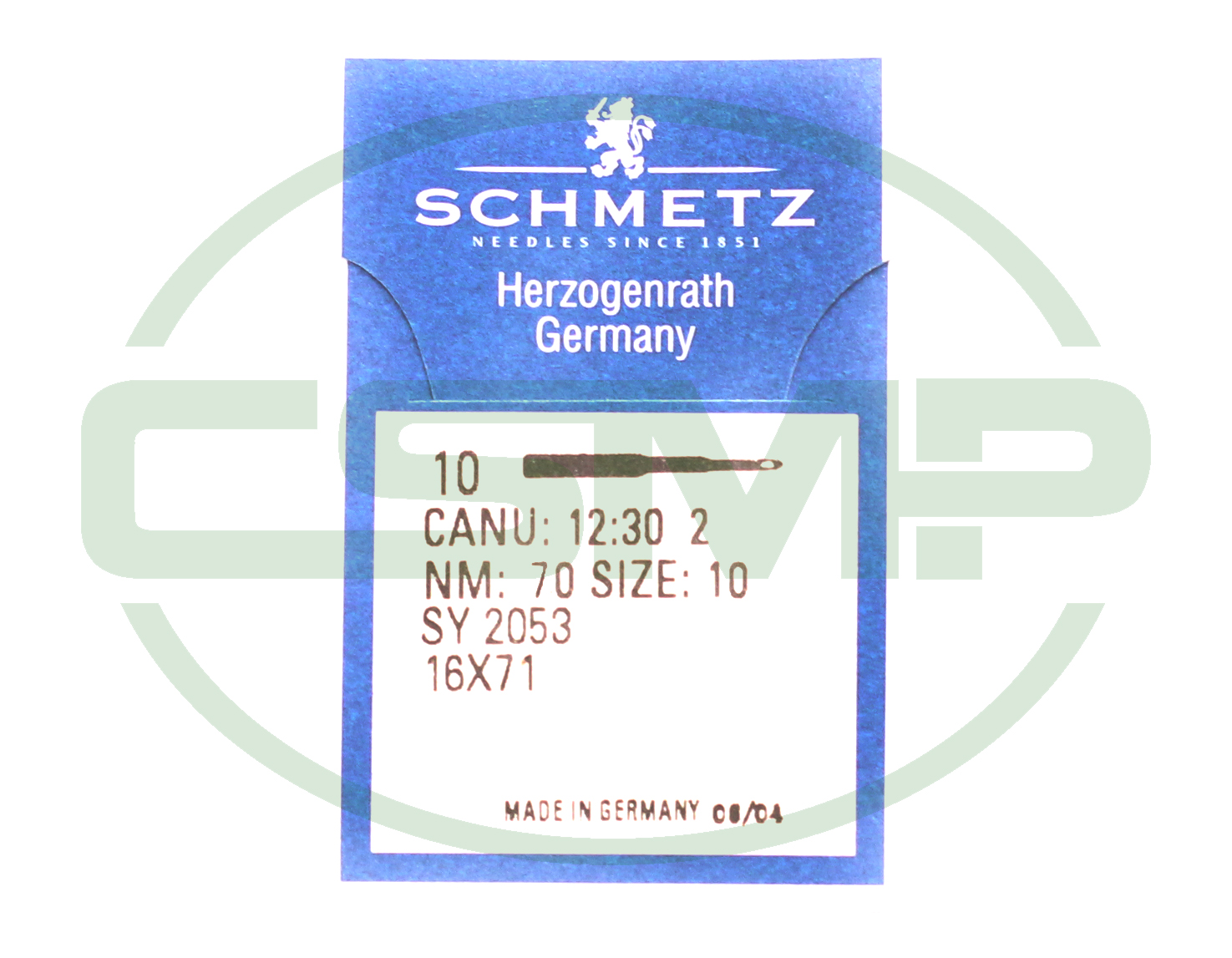 16X71 SIZE 70 PACK OF 10 NEEDLES SCHMETZ DISCONTINUED