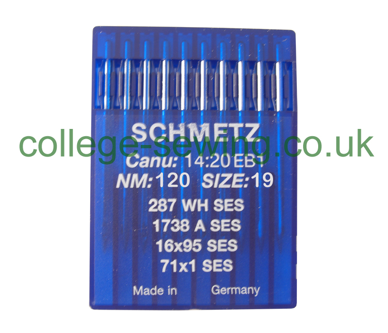 16X95 SES SIZE 120 PACK OF 10 NEEDLES SCHMETZ
