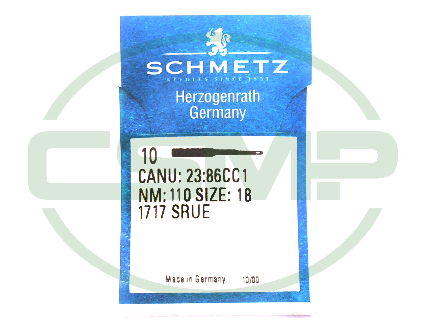 1717TPUE SIZE 110 PACK OF 10 NEEDLES SCHMETZ